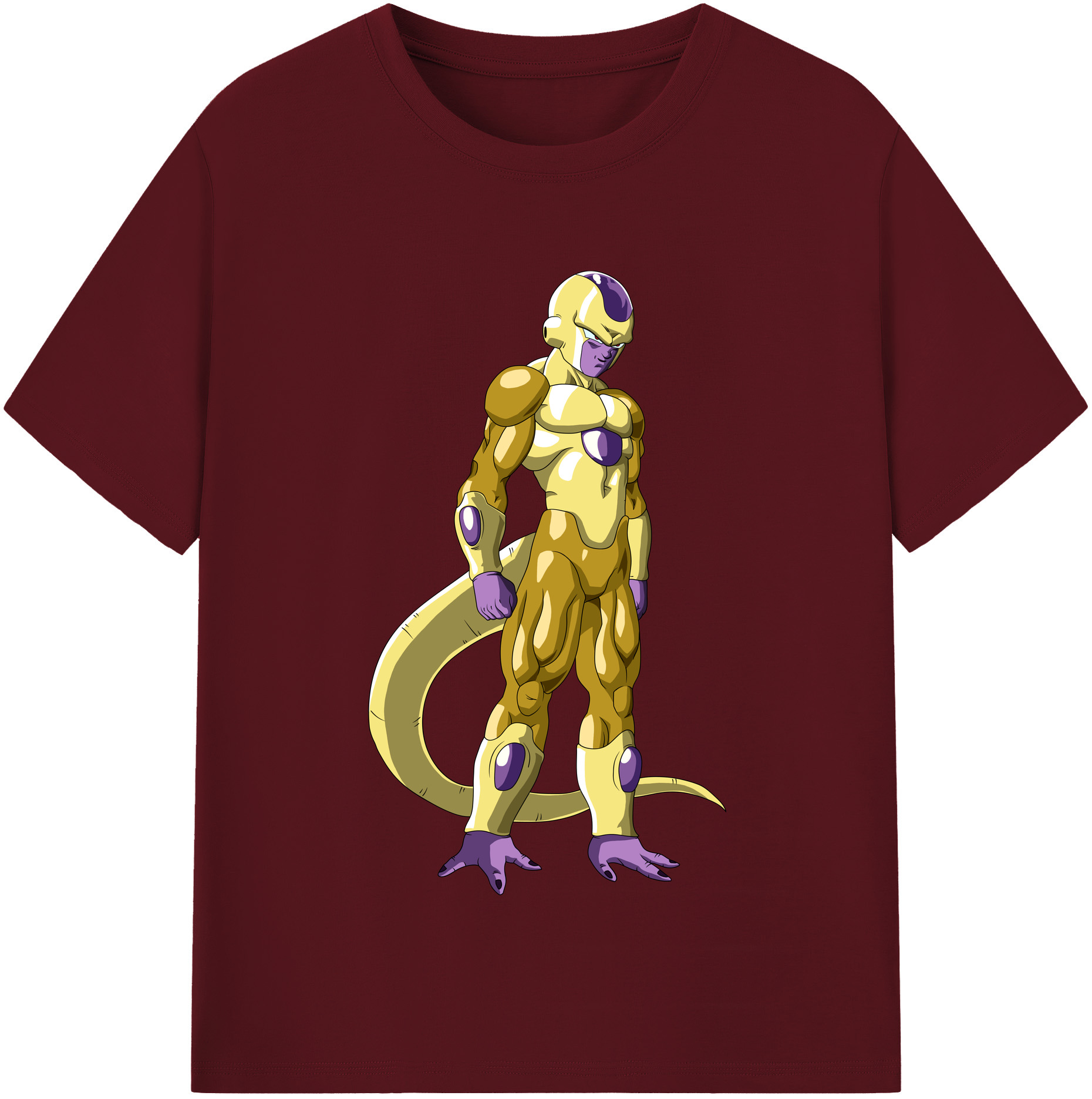 （画像用） ドラゴンボール フリーザ DRAGON BALL Frieza 綿100％半袖Tシャツ（フロントプリント）